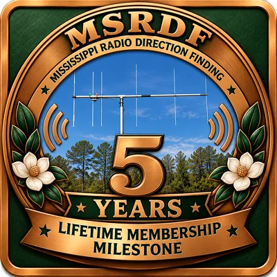 5-Year Lifetime Membership Milestone artwork